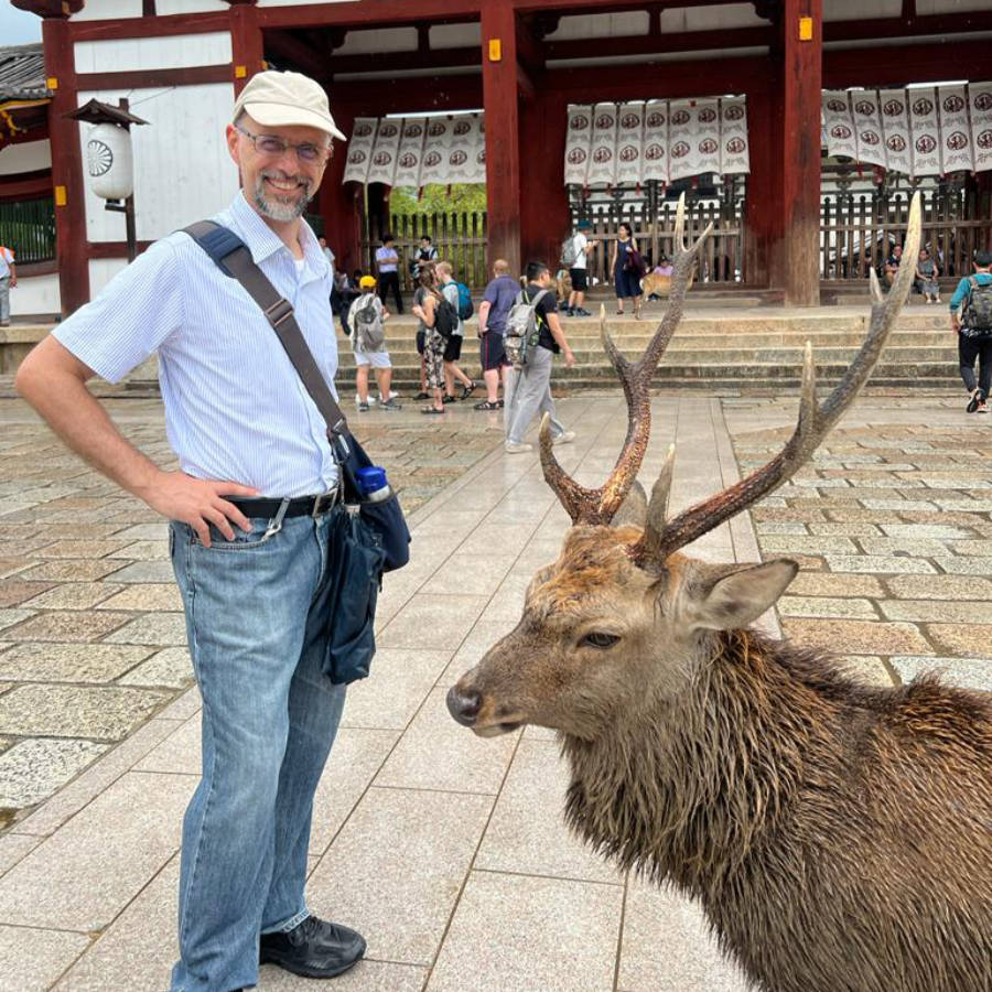 Guida Giappone Nara Kyoto Osaka Dario Bertoni 2023 cervo nara